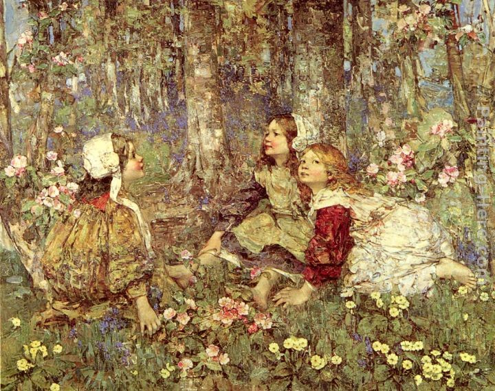 Edward Atkinson Hornel Music of the Woods